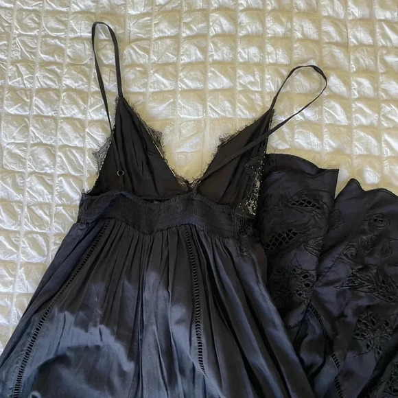 Free People wild eyes lace sequin embroidered jumpsuit - Picture 11 of 12